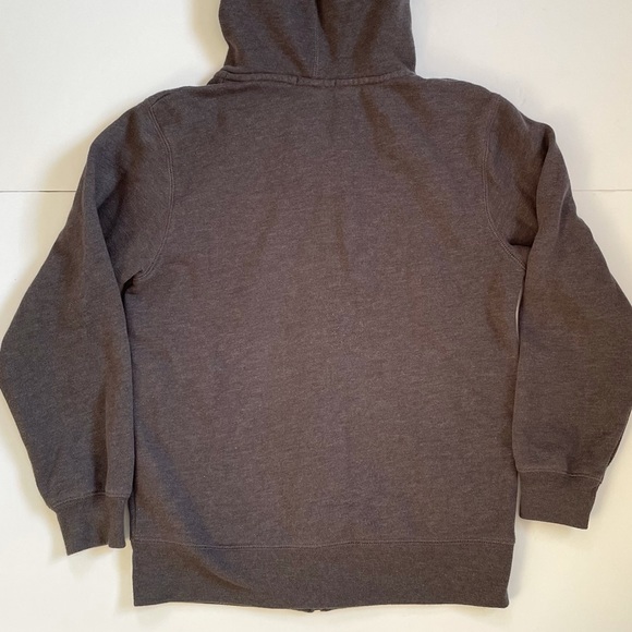 GAP Kids Full Zip Hoodie Sweatshirt Spell-out sz XL 12 - Picture 3 of 4